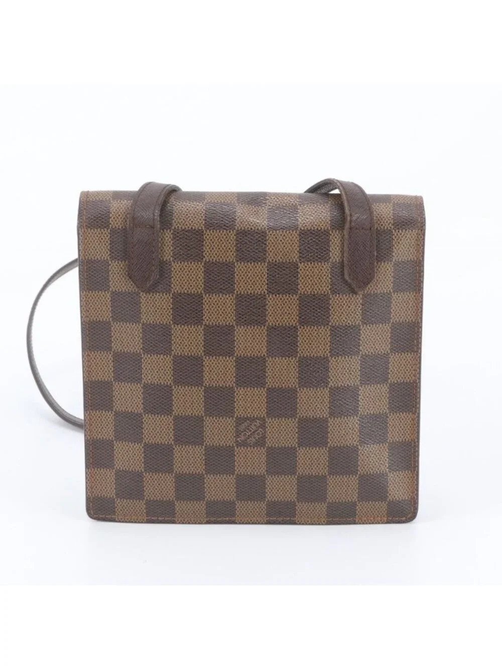 Louis Vuitton Damier Pimlico Leather Shoulder Bag